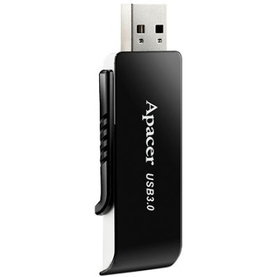 USB флеш 3.0 Flash 128Gb Apacer AH350 Black - 0