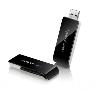 USB флеш 3.0 Flash 128Gb Apacer AH350 Black - 1