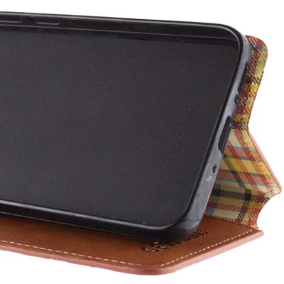 Купити Кожаный чехол книжка GETMAN Cubic (PU) для TECNO Spark 5 Pro Коричневый