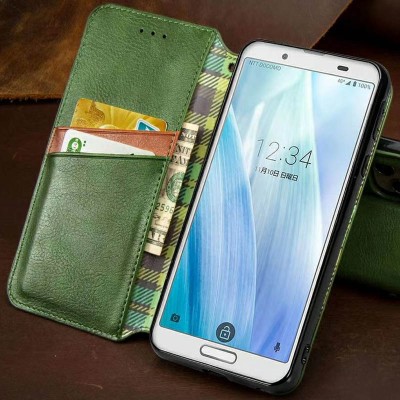 Кожаный чехол книжка GETMAN Cubic (PU) для Xiaomi Redmi 9 Зеленый