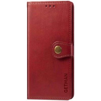 Купити Кожаный чехол книжка GETMAN Gallant (PU) для Blackview A80S Красный