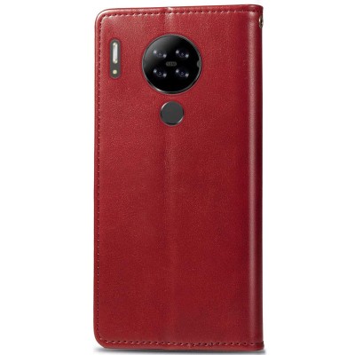 Кожаный чехол книжка GETMAN Gallant (PU) для Blackview A80S Красный