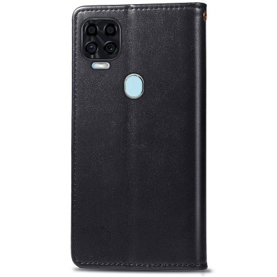 Кожаный чехол книжка GETMAN Gallant (PU) для ZTE Blade v2020 Черный