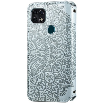 Кожаный чехол книжка GETMAN Mandala (PU) для ZTE Blade 20 Smart Искусственная кожа