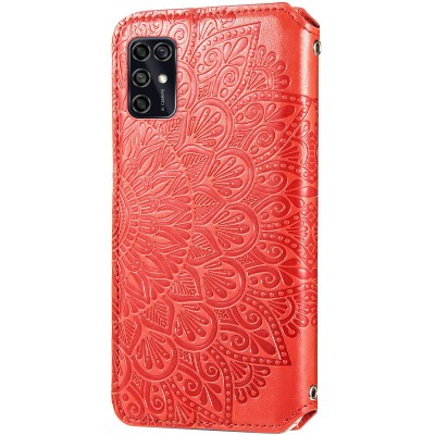 Кожаный чехол книжка GETMAN Mandala (PU) для ZTE Blade V2020 Smart Красный Кожаный чехол книжка GETMAN Mandala (PU) для ZTE Blade V2020 Smart Красный