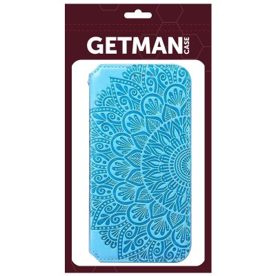 Кожаный чехол книжка GETMAN Mandala (PU) для ZTE Blade V2020 Smart Синий Кожаный чехол книжка GETMAN Mandala (PU) для ZTE Blade V2020 Smart Синий