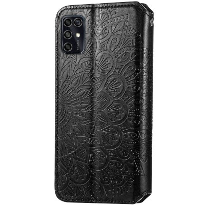 Кожаный чехол книжка GETMAN Mandala (PU) для ZTE Blade V2020 Smart Черный Кожаный чехол книжка GETMAN Mandala (PU) для ZTE Blade V2020 Smart Черный