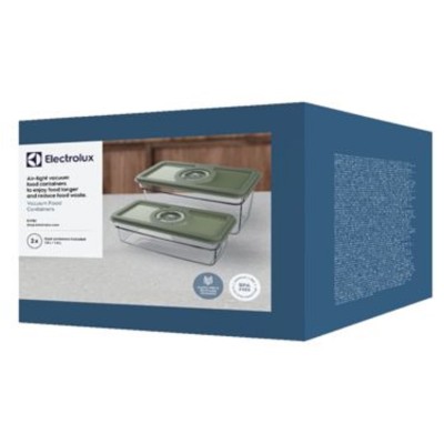 Контейнеры для вакуумирования пищевые Electrolux, 2шт (EVFB1)