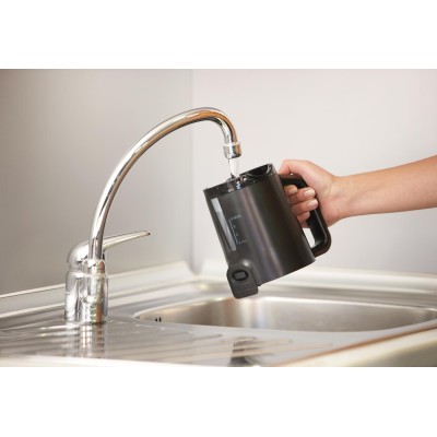 Кофеварка Gorenje капельная, 0.27л, молотый, 2чашки, коричневый (ATCM730T)