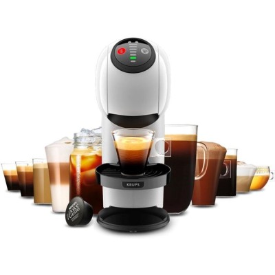 Кофеварка Krups капсульная Dolce Gusto Genio S Plus 0.8л, капсулы, сенсорное управление, белый (KP240131)