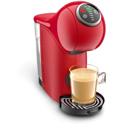 Кофеварка Krups капсульная Dolce Gusto Genio S Plus 0.8л, капсулы, сенсорное управление, красный (KP340510)