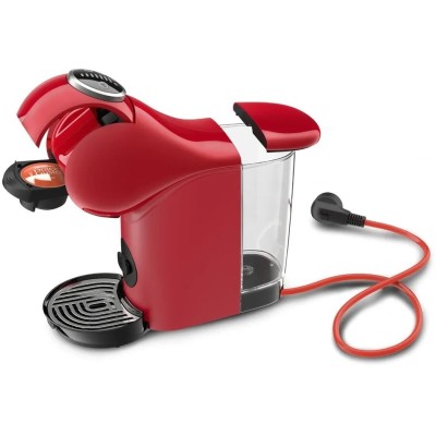 Кофеварка Krups капсульная Dolce Gusto Genio S Plus 0.8л, капсулы, сенсорное управление, красный (KP340510)