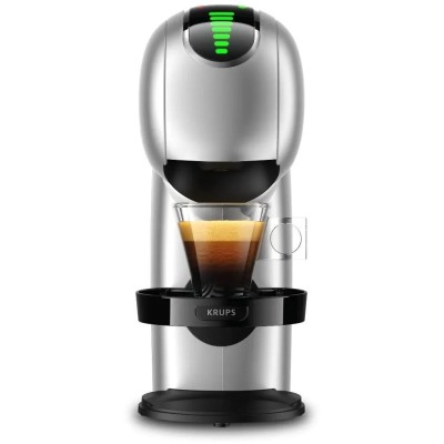 Кофеварка Krups капсульная Dolce Gusto Genio S Touch 0.8л, капсулы, сенсорное управление, серебристый (KP440E10)
