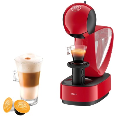 Кофеварка Krups капсульная Infinissima 1.2л, капсулы NESCAFE Dolce Gusto, красный (KP170510)