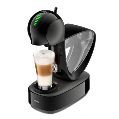 Кофеварка Krups капсульная Infinissima Touch 1.2л, капсулы, функция Espresso Boost, сенсорное управление, черный (KP270810)