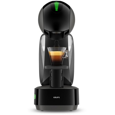 Кофеварка Krups капсульная Infinissima Touch 1.2л, капсулы, функция Espresso Boost, сенсорное управление, черный (KP270810)