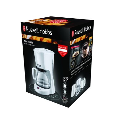 Кофеварка Russell Hobbs 22610-56 Textures White (22610-56)