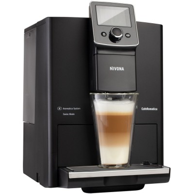Кофемашина NIVONA CafeRomatica 1.8л, зерно + молоко, автомат.капучинатор, аторецептов - 9, черный (NICR820)