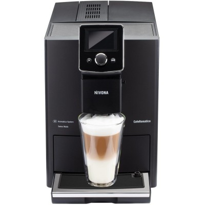 Кофемашина NIVONA CafeRomatica 1.8л, зерно + молоко, автомат.капучинатор, аторецептов - 9, черный (NICR820)