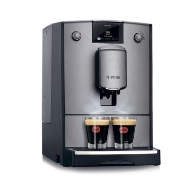 Кофемашина Nivona CafeRomatica 2.2л, зерно + молоко, автомат.капучинатор, авторецептов - 5, серебристый (NICR695)