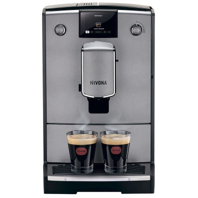 Кофемашина Nivona CafeRomatica 2.2л, зерно + молоко, автомат.капучинатор, авторецептов - 5, серебристый (NICR695)