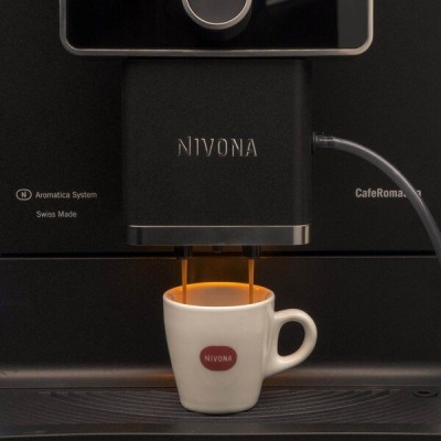 Кофемашина NIVONA CafeRomatica 2.2л, зерно + молоко, автомат.капучинатор, аторецептов - 9, черный (NICR960)
