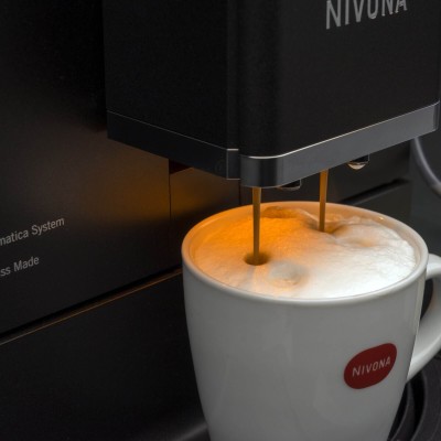 Кофемашина NIVONA CafeRomatica 2.2л, зерно + молоко, автомат.капучинатор, аторецептов - 9, черный (NICR960)