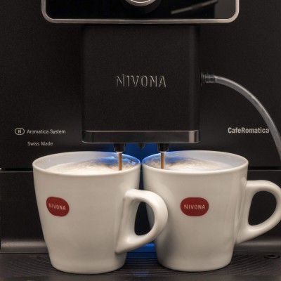 Кофемашина NIVONA CafeRomatica 2.2л, зерно + молоко, автомат.капучинатор, аторецептов - 9, черный (NICR960)