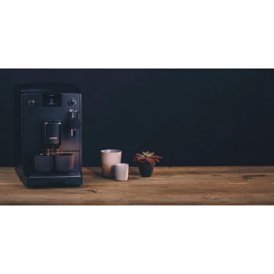 Кофемашина Nivona CafeRomatica 2.2л, зерно + молоко, авторецептов - 5, черный (NICR550)