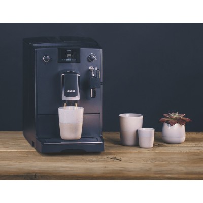 Кофемашина Nivona CafeRomatica 2.2л, зерно + молоко, авторецептов - 5, черный (NICR550)