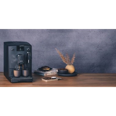 Кофемашина Nivona CafeRomatica 2.2л, зерно + молоко, авторецептов - 5, черный (NICR550)