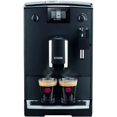 Кофемашина Nivona CafeRomatica 2.2л, зерно + молоко, авторецептов - 5, черный (NICR550)