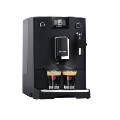 Кофемашина Nivona CafeRomatica 2.2л, зерно + молоко, авторецептов - 5, черный (NICR550)