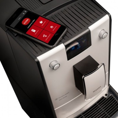 Кофемашина NIVONA CafeRomatica, 2,2л, зерно+мол., автомат.капуч, аторецептов-7, бело-черный (NICR779)