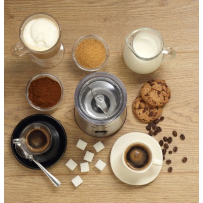 Кофемолка Gorenje роторная 150Вт, объем зерен-60г, металл, черно-серебристый (SMK150E)