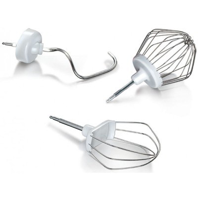 Купити Кухонная машина Bosch 700Вт, чаша-пластик, корпус-пластик, насадок-3, белый (MUMS2AW00)