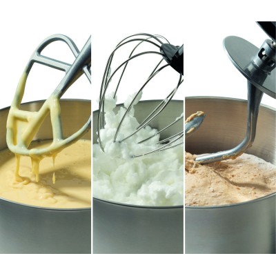 Купити Кухонная машина Gorenje 1000Вт, чаша-металл, корпус-металл, насадок-3, металл (MMC1000XE)