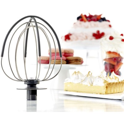 Кухонная машина Tefal Masterchef Gourmet 1100Вт, чаша-металл, корпус-пластик, насадок-6, серый (QB516D38)