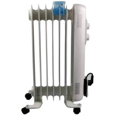 Масляный радиатор RM Electric, 7 секций, 1500Вт, 15м кв., 3 режима работы, дополнительно увлажнитель (RM-02001E)