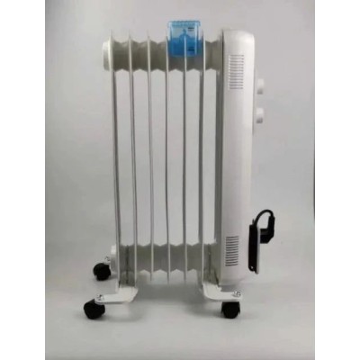Масляный радиатор RM Electric, 7 секций, 1500Вт, 15м кв., 3 режима работы, дополнительно увлажнитель (RM-02001E)