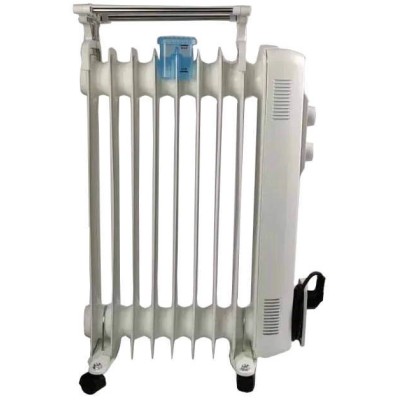 Масляный радиатор RM Electric, 9 секций, 2000Вт, 20м кв., 3 режима работы, дополнительно увлажнитель и вешалка-сушилка (RM-02002