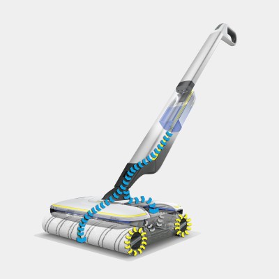 Купити Машина поломоечная Karcher беспроводная FC 7 Cordless Premium, конт пыл -0.2л, вода -0.4л, автон. 