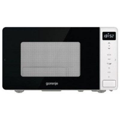 Купити Микроволновая печь Gorenje MO20S4W/ 20 л/800 Вт./сенсорное упр./LED-дисплей/гриль/нержав.сталь (MO20S4WEU)