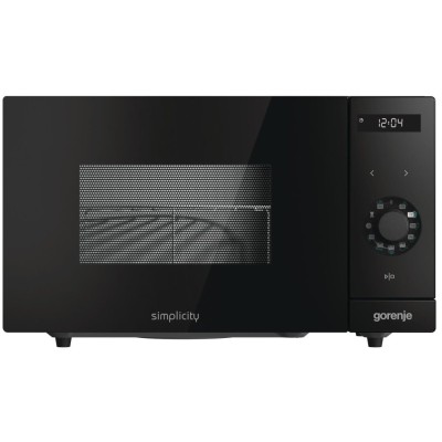 Микроволновая печь Gorenje MO235SYB/Simplicity/23 л/900 Вт./электронное упр/гриль/дисплей/ черная (MO235SYB)