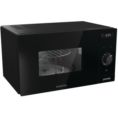 Микроволновая печь Gorenje MO235SYB/Simplicity/23 л/900 Вт./электронное упр/гриль/дисплей/ черная (MO235SYB)