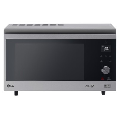Микроволновая печь LG MJ3965AIS, 39 л, 1100 Вт, Конвекция, Гриль, Инвертор, электронное управление, Серебристый (MJ3965AIS)