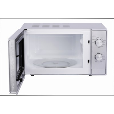 Микроволновая печь с грилем Beko MGC20100S - 20л./700Вт СВЧ + 800Вт гриль/механика/серебро (MGC20100S)