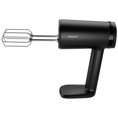 Миксер Philips ручной 5000 series 500Вт, насадки-4+блендер, измельчитель, турборежим, черный (HR3781/10)