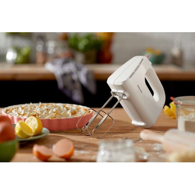 Купити Миксер Philips ручной Daily Collection 300Вт, насадки-2, турбо, белый (HR3705/00)