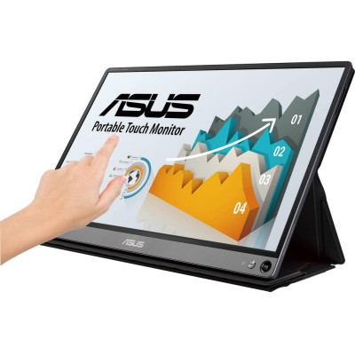 Купити Монитор LCD 15.6" Asus ZenScreen MB16AMT MicroHDMI, USB-C, MM, IPS, 1920x1080, 7800mAh, Touch Screen (90LM04S0-B01170)